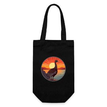Turquie Animaux De Compagnie Aquarelle Colorée Dessin Animé Kawaii Pet - Sac à bouteille - noir - Devant