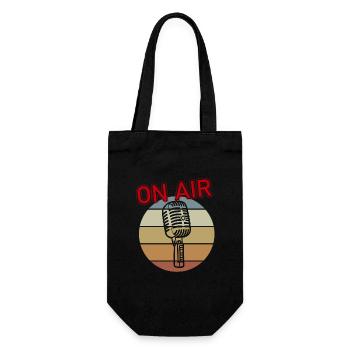Micro à l’antenne - Sac à bouteille - noir - Devant