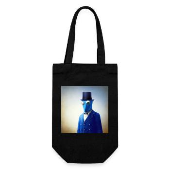 Surrealist 05 - Geschenkbeutel für Flaschen - Schwarz - Vorne