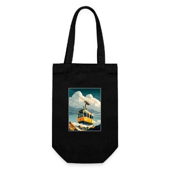 Penkenbahn Autriche Vintage voyage affiche Souvenir - Sac à bouteille - noir - Devant