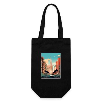 Buenos Aires Argentina Vintage Travel Poster WPA - Gift Bag for Bottles - black - Front
