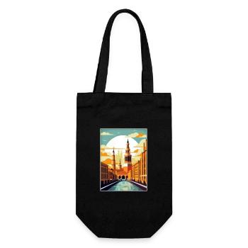 Saragosse Espagne Vintage voyage affiche WPA Souvenir - Sac à bouteille - noir - Devant