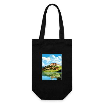 Château de Ptuj Slovénie Lac Bled Affiche de voyage - Sac à bouteille - noir - Devant