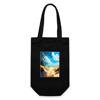 Lowinski Pologne Vtravel Vintage Affiche de voyage WPA - Sac à bouteille - noir - Devant