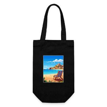 Sicily Italy Decoration Vintage Travel Poster WPA - Gift Bag for Bottles - black - Front