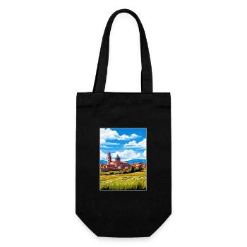 Pamplona Spanien Vintage Reiseposter WPA Souvenir - Geschenkbeutel für Flaschen - Schwarz - Vorne