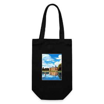 Potsdam Germany Vintage Travel Poster WPA Souvenir - Gift Bag for Bottles - black - Front