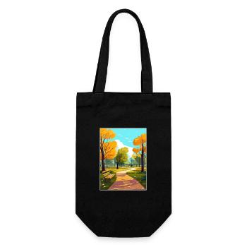 Hyde Park Londres Angleterre Vintage voyage affiche WPA - Sac à bouteille - noir - Devant