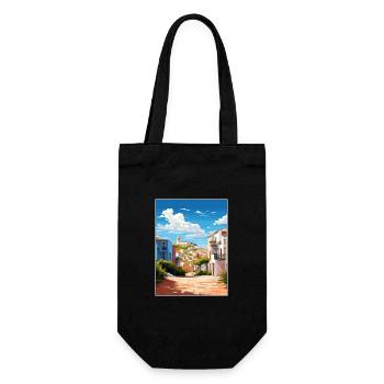 Grandola Portugal Vintage voyage affiche Souvenir - Sac à bouteille - noir - Devant