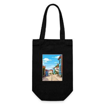 Barcelos Portugal Vintage Voyage Poster Souvenir - Sac à bouteille - noir - Devant