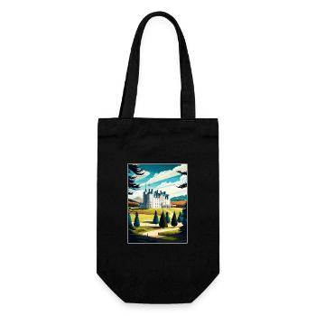 Blair Castle Ecosse Vintage Travel Poster WPA - Sac à bouteille - noir - Devant