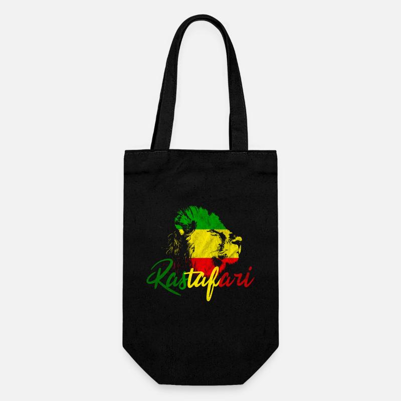 Rastafari - Gift Bag for Bottles - black