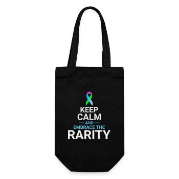 Sensibilisation aux maladies rares : Adoptez la rareté - Sac à bouteille - noir - Devant