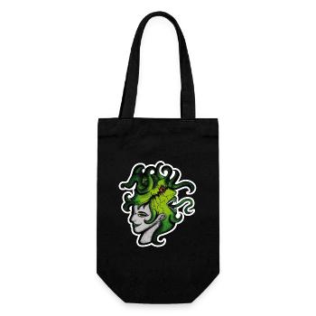 Voices in the head. Demons in the brain. - Gift Bag for Bottles - black - Front