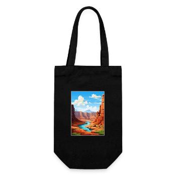 Vernal Utah affiches Vintage voyage affiche Souvenir - Sac à bouteille - noir - Devant