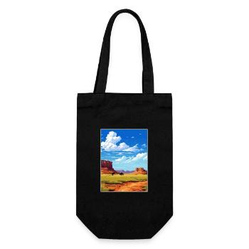 Torrey Utah affiches Vintage voyage affiche Souvenir - Sac à bouteille - noir - Devant