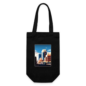 Glendale Arizona Vintage voyage affiche Souvenir - Sac à bouteille - noir - Devant