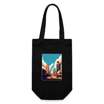 Phoenix Arizona Vintage Reiseposter WPA Souvenir - Geschenkbeutel für Flaschen - Schwarz - Vorne