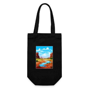 Le Kimberley Australie Vintage voyage affiche WPA - Sac à bouteille - noir - Devant