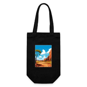 Le Kimberley Australie Vintage voyage affiche WPA - Sac à bouteille - noir - Devant