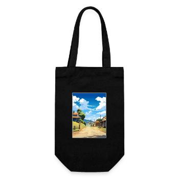 Sovereign Hills Australien Vintage Reiseposter - Geschenkbeutel für Flaschen - Schwarz - Vorne