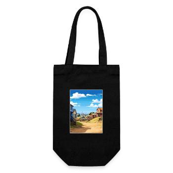 Sovereign Hills Australien Vintage Reiseposter - Geschenkbeutel für Flaschen - Schwarz - Vorne