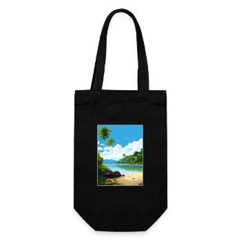 Parc national de l’île Cocos Costa Rica Souvenir - Sac à bouteille - noir - Devant