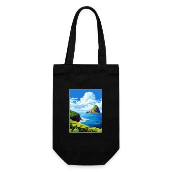 Fernando De Noronha Brasilien Poste Reiseposter - Geschenkbeutel für Flaschen - Schwarz - Vorne