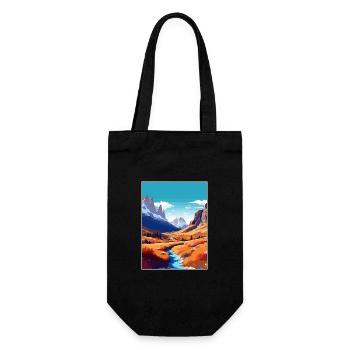 San Juan Argentina Vintage Travel Poster Souvenir - Gift Bag for Bottles - black - Front