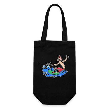Wakesurf Sports nautiques Kitesurfer Surf Wakeboard - Sac à bouteille - noir - Devant