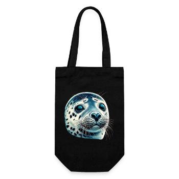Seal - Gift Bag for Bottles - black - Front