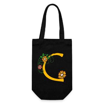Blume30 C - Gift Bag for Bottles - black - Front