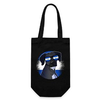 El Salvador - Gift Bag for Bottles - black - Front