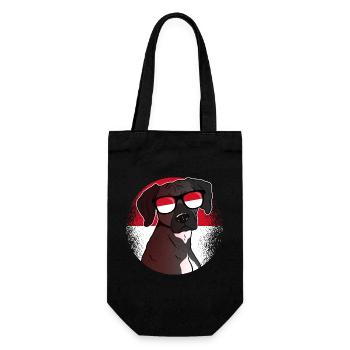Indonesia - Gift Bag for Bottles - black - Front