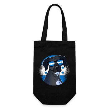 Honduras - Gift Bag for Bottles - black - Front