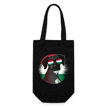 Hungary - Gift Bag for Bottles - black - Front