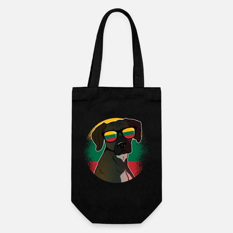 Lituanie - Sac Ă bouteille - noir
