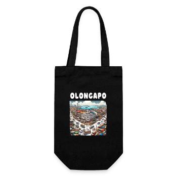 Olongapo City Philippines Vacation Travel - Gift Bag for Bottles - black - Front