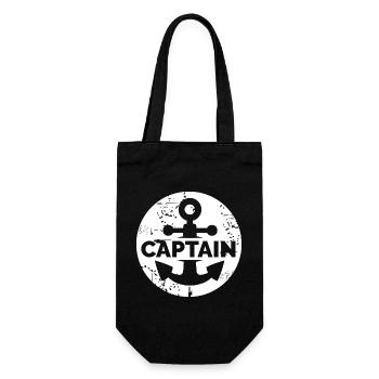Capitaine Logo Ancien Utilisation Symbole Armoiries - Sac à bouteille - noir - Devant