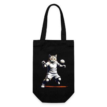 Cool Handball Cat Look Streetwear Iconique - Sac à bouteille - noir - Devant