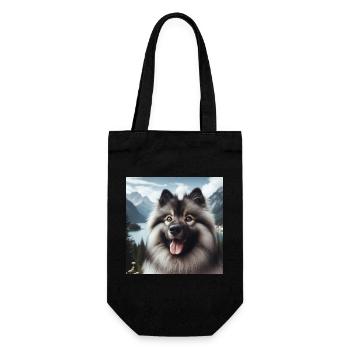 Joyeux Wolfspitz - Sac à bouteille - noir - Devant