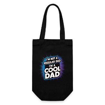 Papa cool disant que la fête des pères est le meilleur papa - Sac à bouteille - noir - Devant