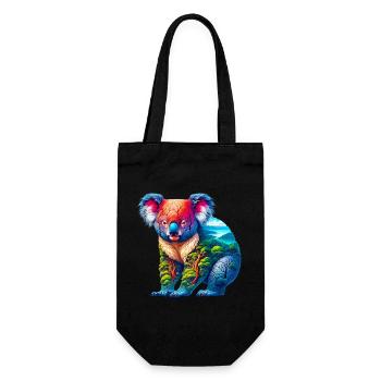 Koala - Sac à bouteille - noir - Devant
