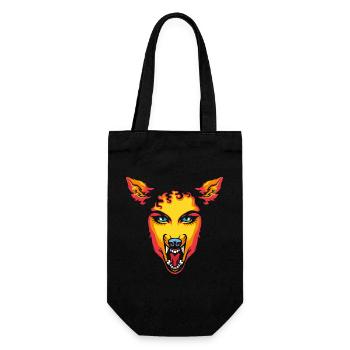 Stay Wild - Sac à bouteille - noir - Devant
