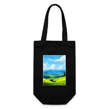 Sauerland Deutschland Vintage Reiseplakat Souvenir - Geschenkbeutel für Flaschen - Schwarz - Vorne
