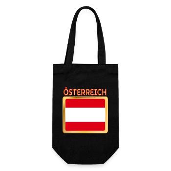 DRAPEAU AUTRICHIEN AUTRICHE - Sac à bouteille - noir - Devant