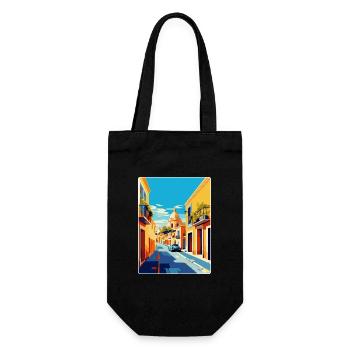 Jerez De La Frontera Espagne Affiche De Voyage Vintage - Sac à bouteille - noir - Devant