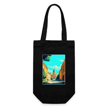 Potsdam Germany Vintage Travel Poster Souvenir WPA - Gift Bag for Bottles - black - Front