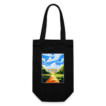 Vienna Austria Vintage Travel Poster Souvenir WPA - Gift Bag for Bottles - black - Front