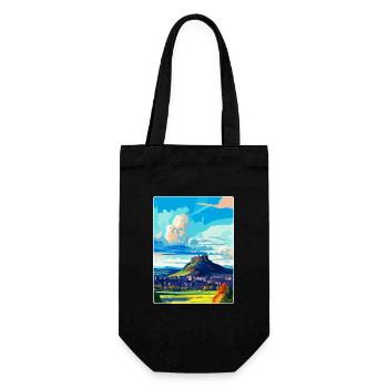 Stirling Scotland Uk Vintage Travel Poster WPA Art - Gift Bag for Bottles - black - Front